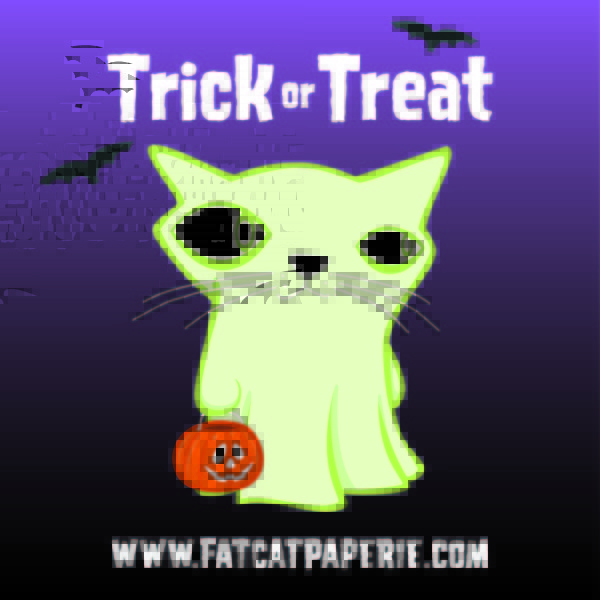 Happy Halloween | Fat Cat Ghost | Trick or Treat