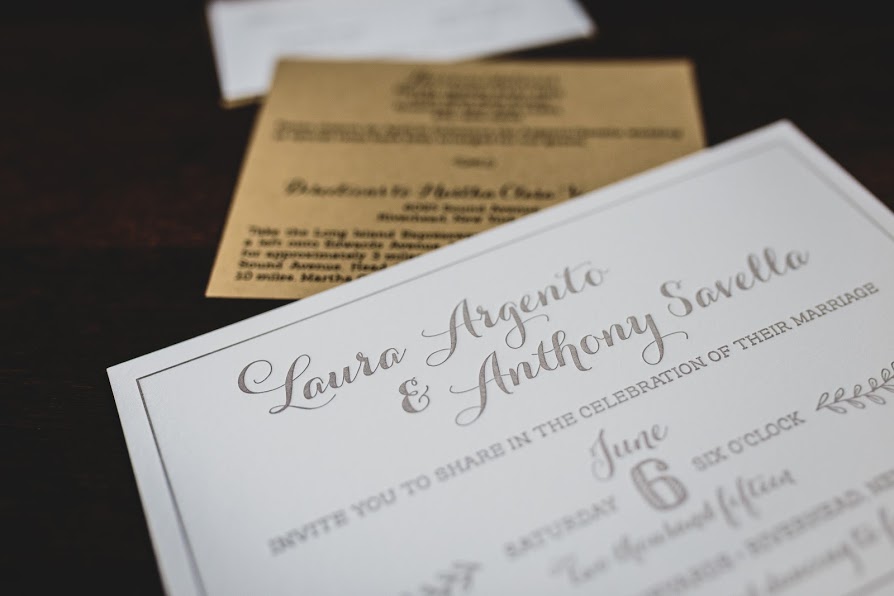 Invitation Printing 101 Letterpress Fat Cat Paperie Custom